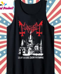 Lady Gaga Mayhem Album Tank Top Black