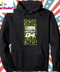 Lando Norris 04 Hoodie Black