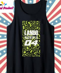 Lando Norris 04 Tank Top Black