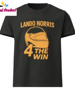 Lando Norris 4 The Win Racing Helmet Shirt