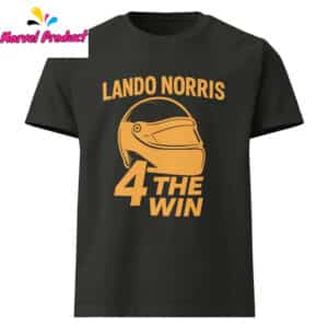 Lando Norris 4 The Win Racing Helmet Shirt 10 Lando Norris 4 The Win Racing Helmet Shirt