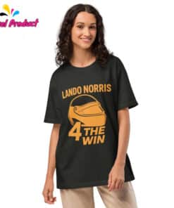 Lando Norris 4 The Win Racing Helmet Shirt2