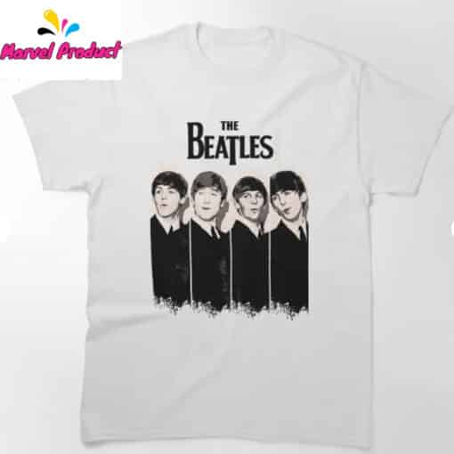 Legendary The Beatles Band Members Retro Shirt - Image 2