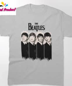 Legendary The Beatles Band Members Retro T Shirt 2