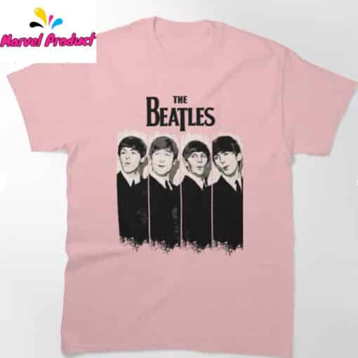 Legendary The Beatles Band Members Retro Shirt - Image 4