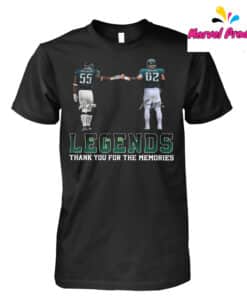 Legends Thank You For The Memories Philadelphia Eagles Shirt