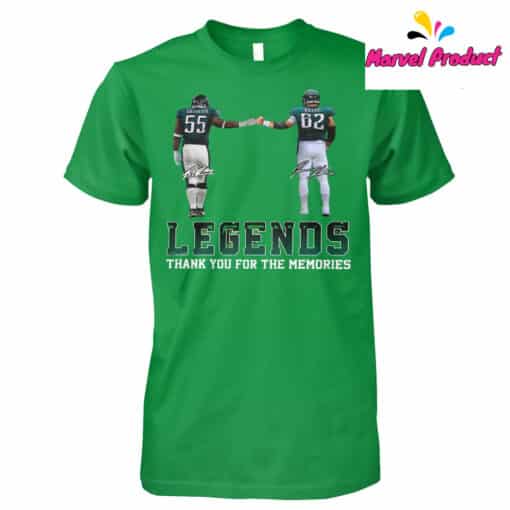 Legends Thank You For The Memories Philadelphia Eagles Shirt - Image 3
