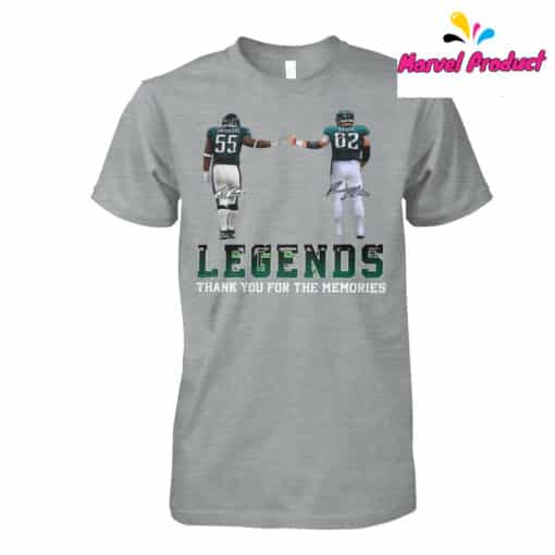 Legends Thank You For The Memories Philadelphia Eagles Shirt - Image 4