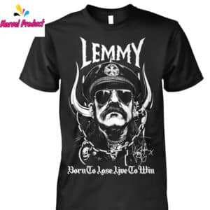 Lemmy Kilmister Born To Lose Live To Win Graphic Shirt