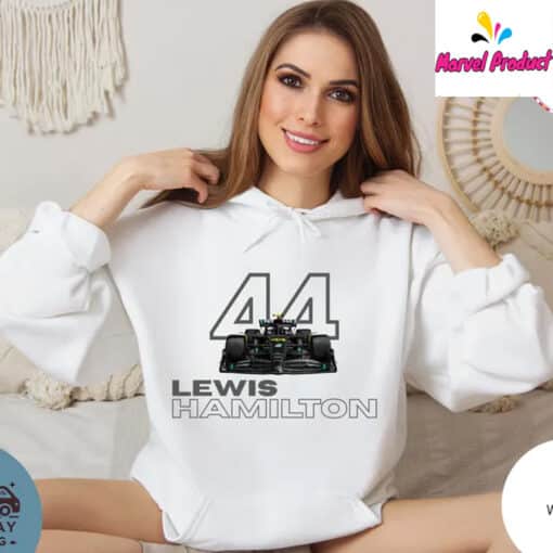 Lewis Hamilton #44 F1 Racing Shirt - Image 3