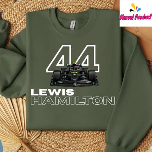 Lewis Hamilton #44 F1 Racing Shirt - Image 4