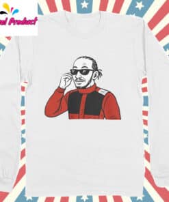 Lewis Hamilton Long Sleeve White