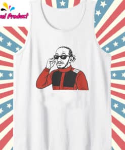 Lewis Hamilton Tank Top White