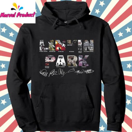 Linkin Park Album Covers & Signatures Fan Shirt - Image 3