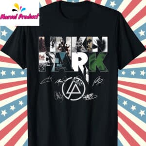 Linkin Park Album T Shirt Black
