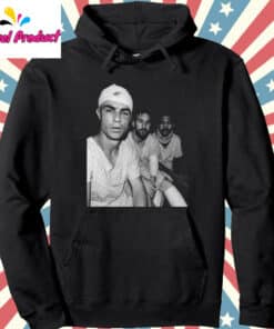 Lionel Messi Cristino Ronaldo Neymar Hoodie Black 1