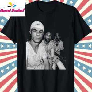 Lionel Messi Cristino Ronaldo Neymar T Shirt Black 1