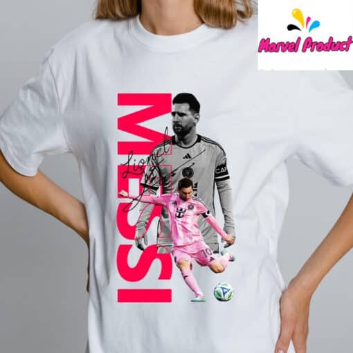 Lionel Messi Football Bootleg Shirt - Image 3