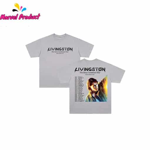 Livingston The Story Continues Tour 2025 Shirt - Image 3