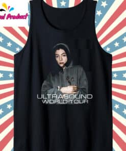 Lorde Ultrasound Tour 2025 Tank Top Black
