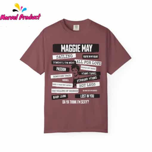Maggie May Retro Music Shirt - Image 2