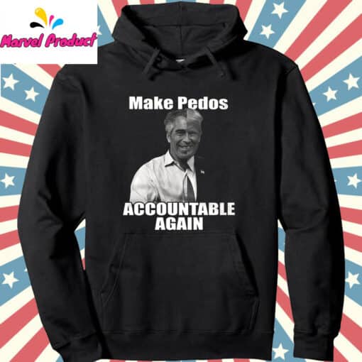 Make Pedos Accountable Again Trump Epstein Best Friends Shirt - Image 4