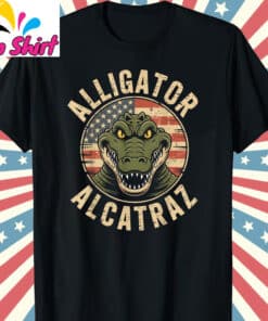 Meme Alligator Alcatraz T shirt