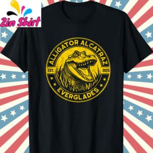 Meme Vintage Alligator Alcatraz shirt Shirt