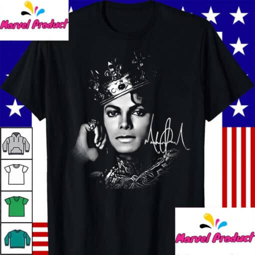 Michael Jackson King of Pop Crown Shirt