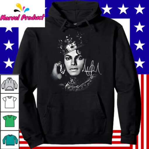 Michael Jackson King of Pop Crown Shirt - Image 4