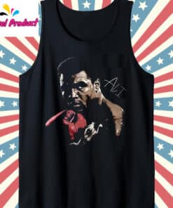 Muhammad Ali Boxing Legend Graphic Tank Top Black