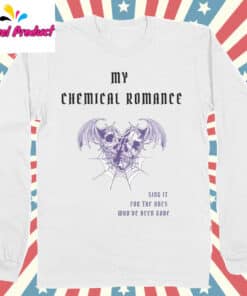 My Chemical Romance Gothic Shirt Long Sleeve White