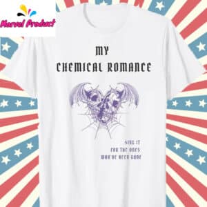 My Chemical Romance Gothic Shirt 12 My Chemical Romance Gothic Shirt T Shirt white