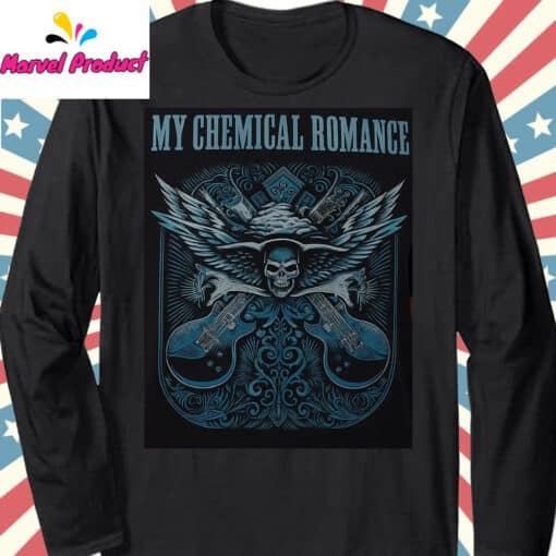 My Chemical Romance Skull Shirt - Image 2