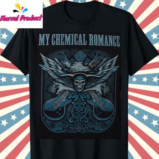 My Chemical Romance Skull Shirt - Image 3