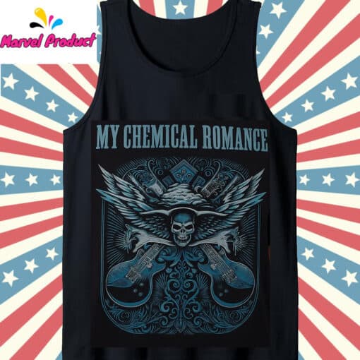 My Chemical Romance Skull Shirt - Image 4