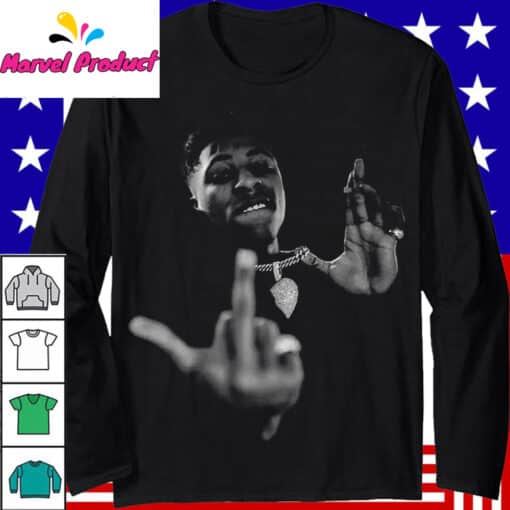 NBA Youngboy Middle Finger Shirt