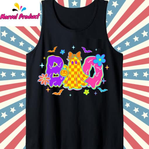 Neon Halloween Ghost Shirt - Image 4