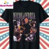 Nicolandria Shirt Gift for Fans T Shirt Black