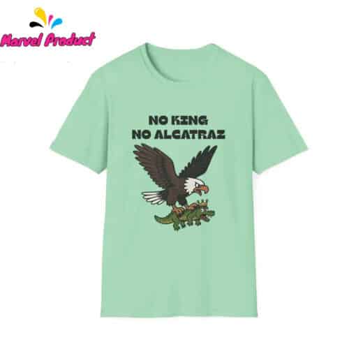 No Kings No Alligator Alcatraz Shirt - Image 3