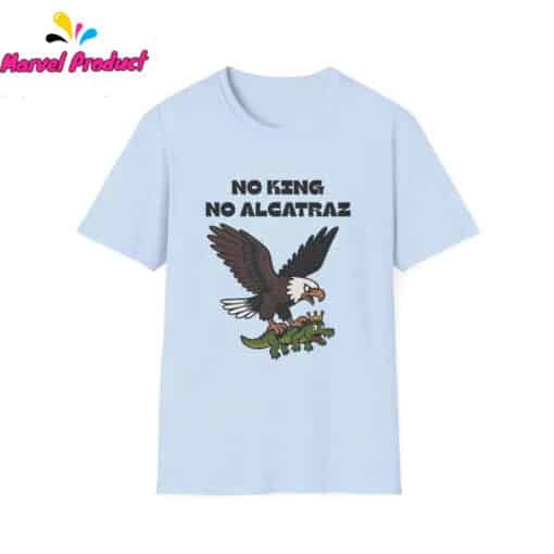 No Kings No Alligator Alcatraz Shirt - Image 4