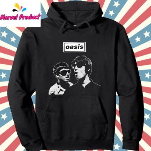 Oasis Band Members Graphic Fan Shirt - Image 3