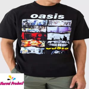 Oasis Band Photo Collage Fan Shirt