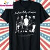 Oasis Definitely Maybe Album Back Print Fan T Shirt Black
