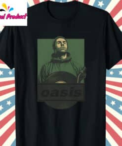 Oasis Liam Vinyl T Shirt