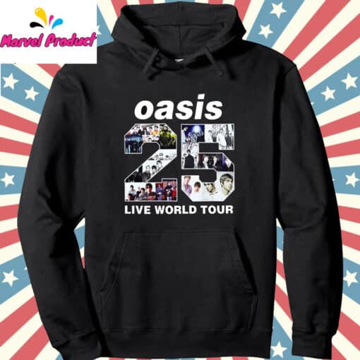 Oasis Reunion Tour 2025 Shirt - Image 2