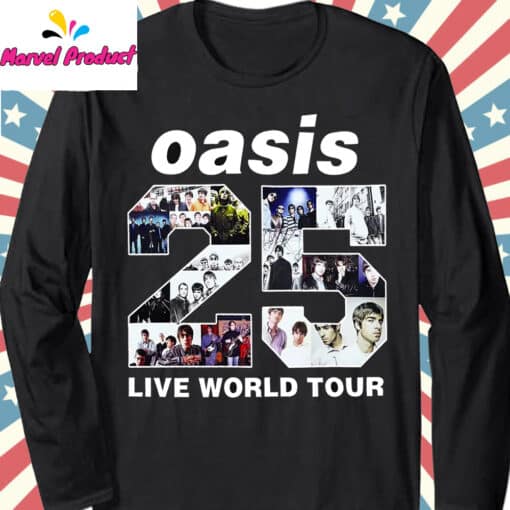 Oasis Reunion Tour 2025 Shirt - Image 4