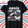Oasis Reunion Tour 2025 T Shirt