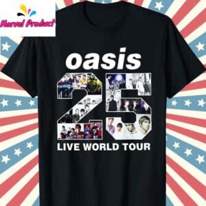 Oasis Reunion Tour 2025 T Shirt