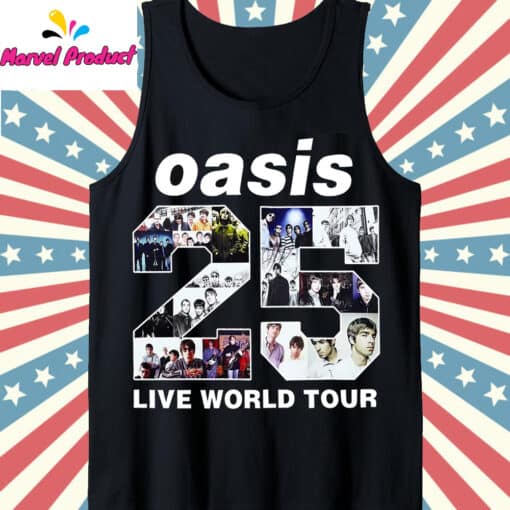 Oasis Reunion Tour 2025 Shirt - Image 3